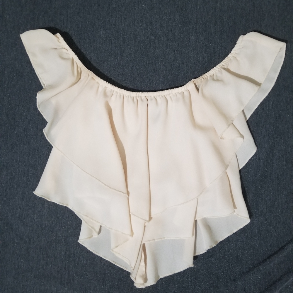 Forever 21 Peachy Crop Top